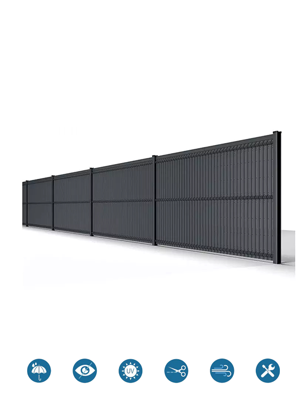 Benzi de Ecranare din PVC - Gray