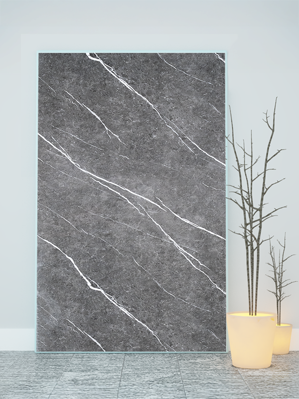 Placă decorativă din PVC - Nero Black